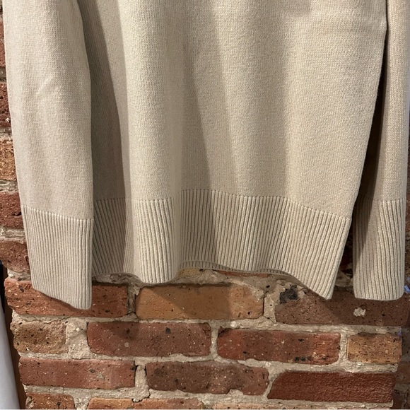 Vince Crew Neck Sweater in Beige - Picture 4 of 9